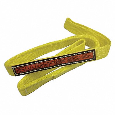 Web Sling Eye Eye 16 ft L 3200 lb W 1 In