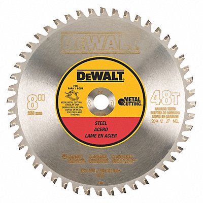 Circular Saw Blade 8 in Blade 48 Teeth