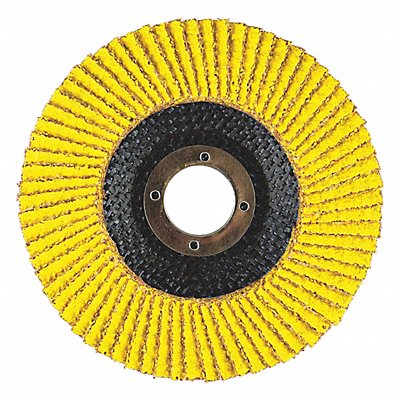 Flap Disc 4 in Dia 5/8 in Arbor 120 Grit