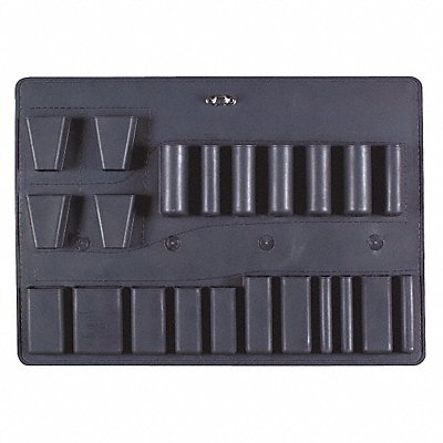 Storage Case Set Black EVA-460 17 1/4 in