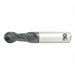 Ball End Mill Single End 9/16 Carbide