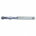 Ball End Mill Single End 1/4 Carbide