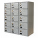 Locker 5x3Lckrs Lt Gry 30.5 x27 x12 