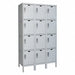 Locker 4x3Lckrs Lt Gry 78 x54 x21 