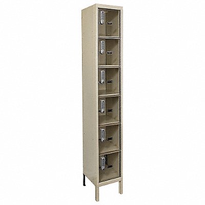 Bx Lckr 6x1Lckr Tan 78 x12 x12 UnAssm