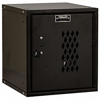 K7523 Lckr 1x1Lckr Blk 12.7 x11.25 x12 UnAssm