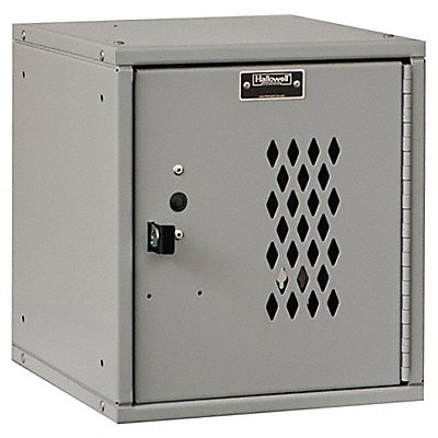 K7523 Lckr 1x1Lckr LGry 12.7 x11.2 x12 UnAssm