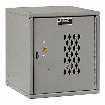 K7526 Lckr 1x1Lckr LGry 12.7 x11.2 x12 UnAssm