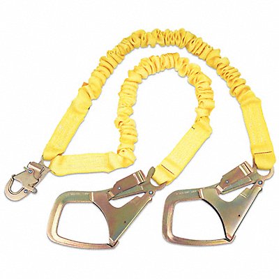 Shock Absorbing Lanyard W/Saflok