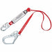 Shock-Absorbing Lanyard Red