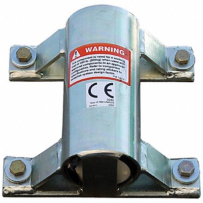 Wall Mount Sleeve Silver