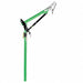 Upper Davit Mast Green Silver