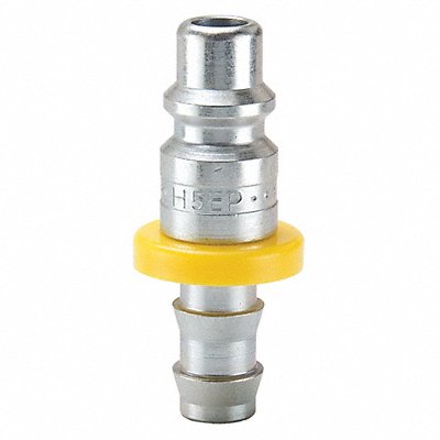 Quick Connect Plug 1/4 Body 3/8 Barb