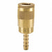 Quick Connect Socket 1/4 Body 3/8 Barb