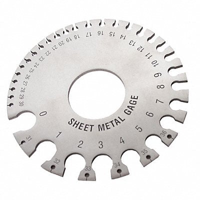 Sheet Metal Thick Gauge Out Dia 3-1/4 