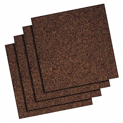 Bulletin Board Tiles Dark PK4