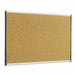 Cubicle Bulletin Board Silver Frame