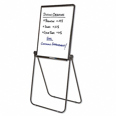 Dry Erase Board Easel Mounted  34 x27 