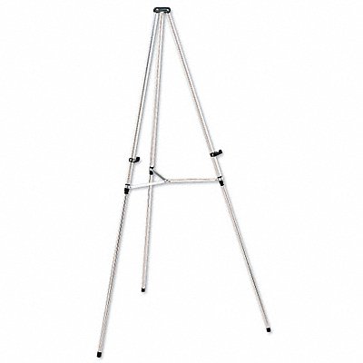 Telescoping Display Easel Silver