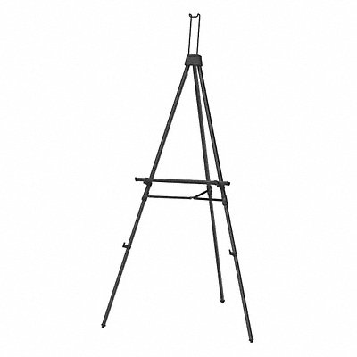 Telescoping Easel Heavy-Duty Black