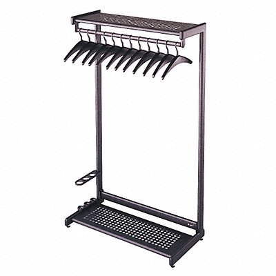 Garment Rack Black 24 In