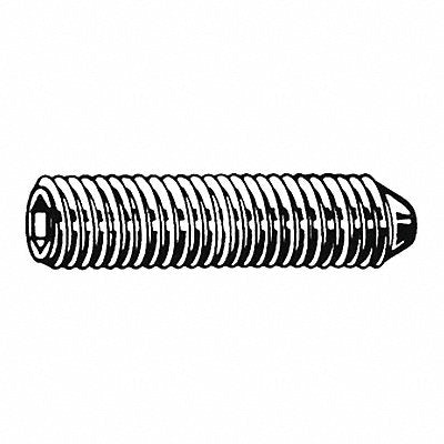 ScktStScrw ConePt #10-24 1/2 L PK100