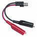 Alligator Clips Black Red 150 Vrms