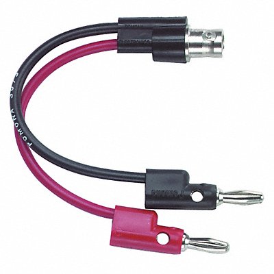 BNC Female 30VAC/60VDC Red/Black