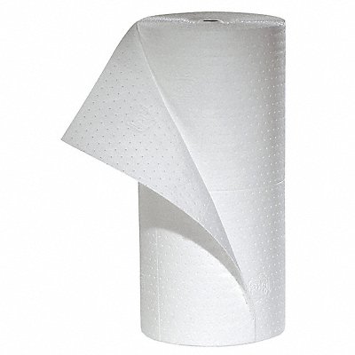 Absorbent Roll Oil-Based Liquids White