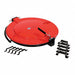 Latching Lid for Poly Drum Yellow