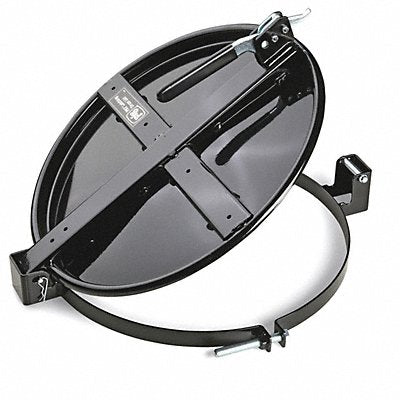 Drum Lid Black Steel 20 gal 30 gal