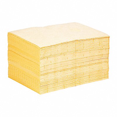 Absorbent Pad Universal Yellow PK100