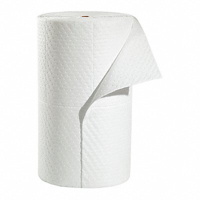 Absorbent Roll Oil-Based Liquids White