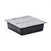 Absorbent Pan 3 in H Black/Gray PK12