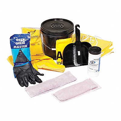 Spill Kit Refill Chem/Hazmat Black