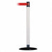 Barrier Post with Belt 7-1/2 ft L Red