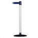 Barrier Post with Belt 7-1/2 ft L Blue