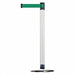 Barrier Post with Belt Metal 7-1/2 ft L