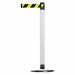 Barrier Post with Belt Metal 13 ft L