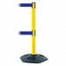 Barrier Post with Belt 7-1/2 ft L Blue