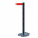 Barrier Post w/ Belt Wheeled 7-1/2 ft L