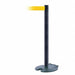 Barrier Post w/ Belt Wheeled 7-1/2 ft L