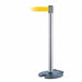 Barrier Post w/ Belt Wheeled 7-1/2 ft L