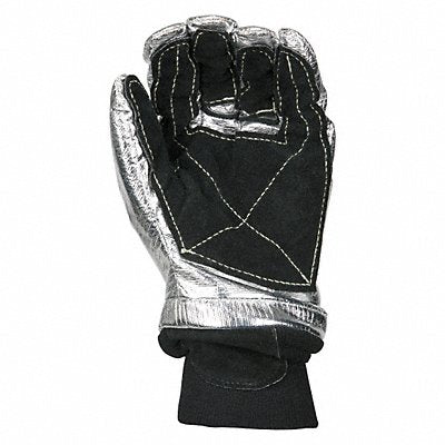 Firefighters Gloves L Blk/Slvr PR