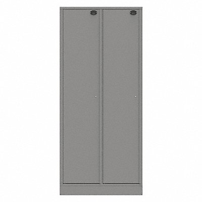 Evidence Locker 36inW Gray 2Compartments