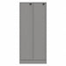 Evidence Locker 36inW Gray 2Compartments