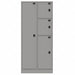 Evidence Locker 36inW Gray 4Compartments