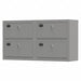 Weapon Storage Cabinet 15-1/2inH Gray