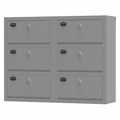 Weapon Storage Cabinet 22-3/4inH Gray