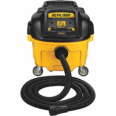 Dust Extractor 8 gal Plastic 150 cfm
